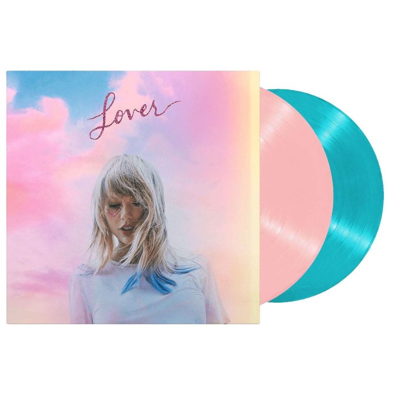 Portada del vinilo Lover de Taylor Swift