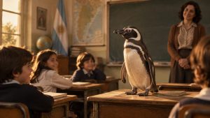 La Lección de un Pingüino: Encanto y Reflexión