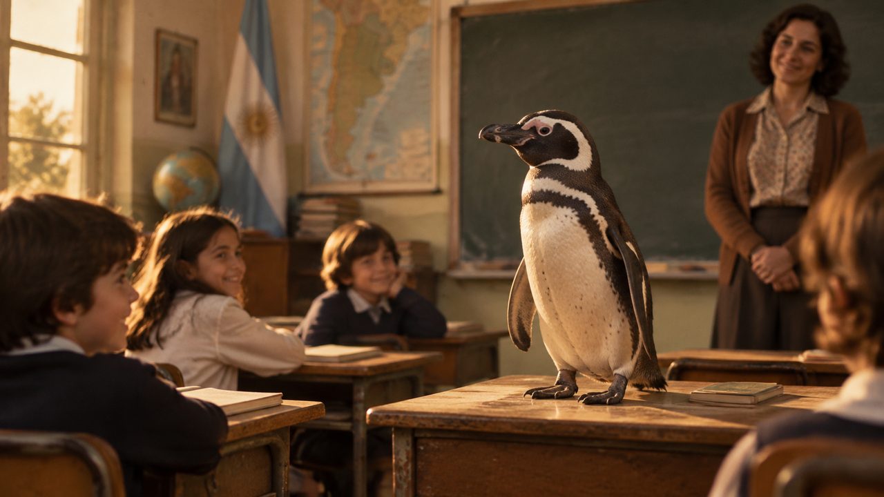 La Lección de un Pingüino: Encanto y Reflexión
